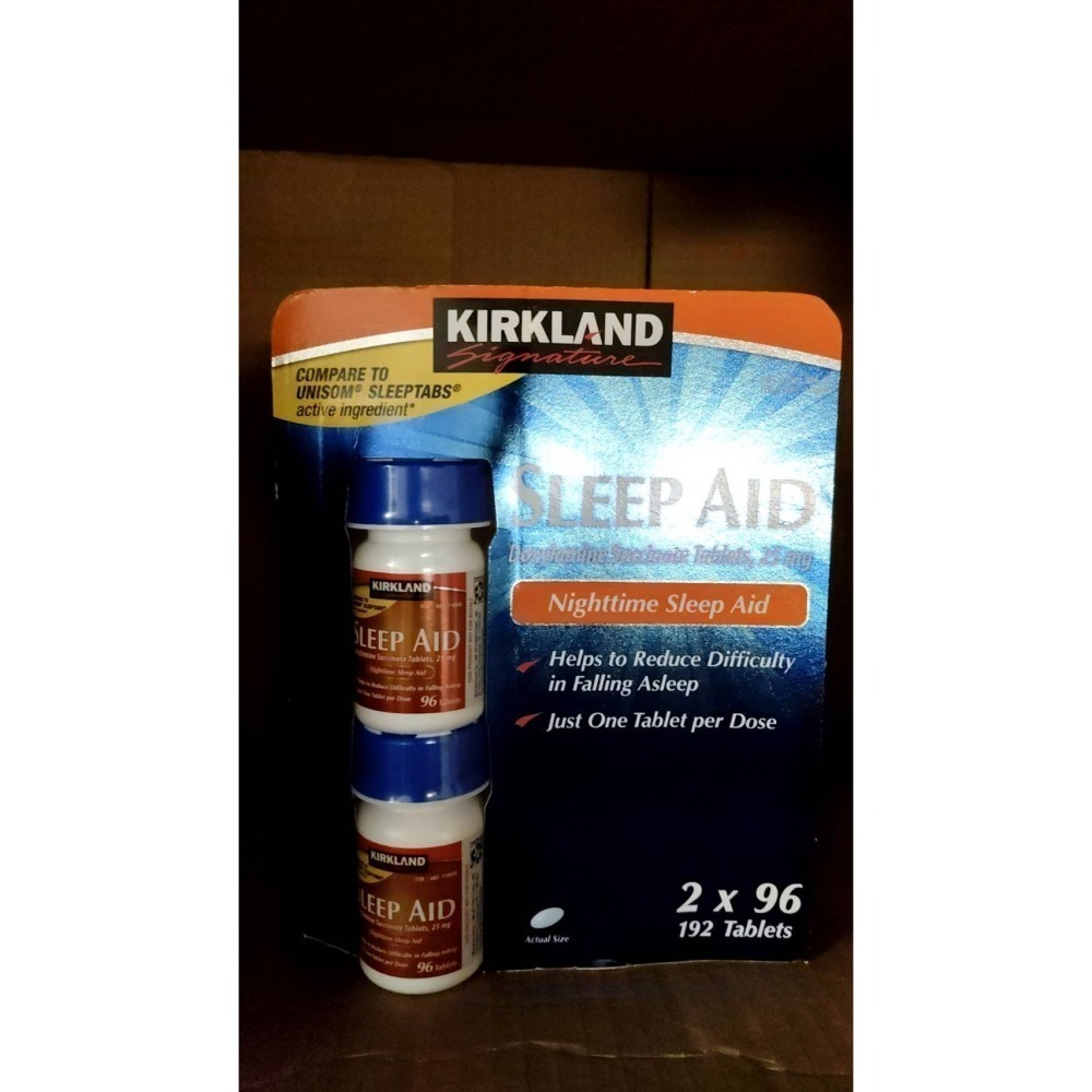 Kirkland Signature Nighttime Sleep Aid, 192 Tablets(2029/04-細節圖4