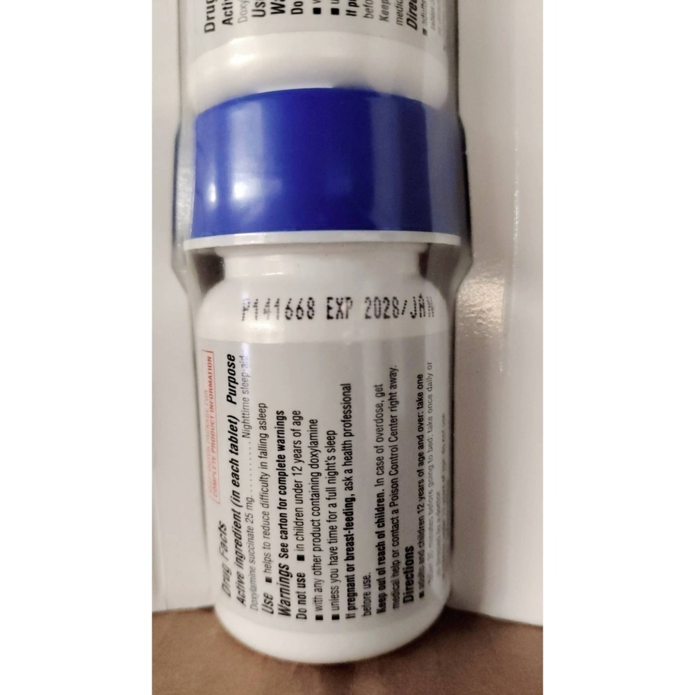 Kirkland Signature Nighttime Sleep Aid, 192 Tablets(2029/04-細節圖6