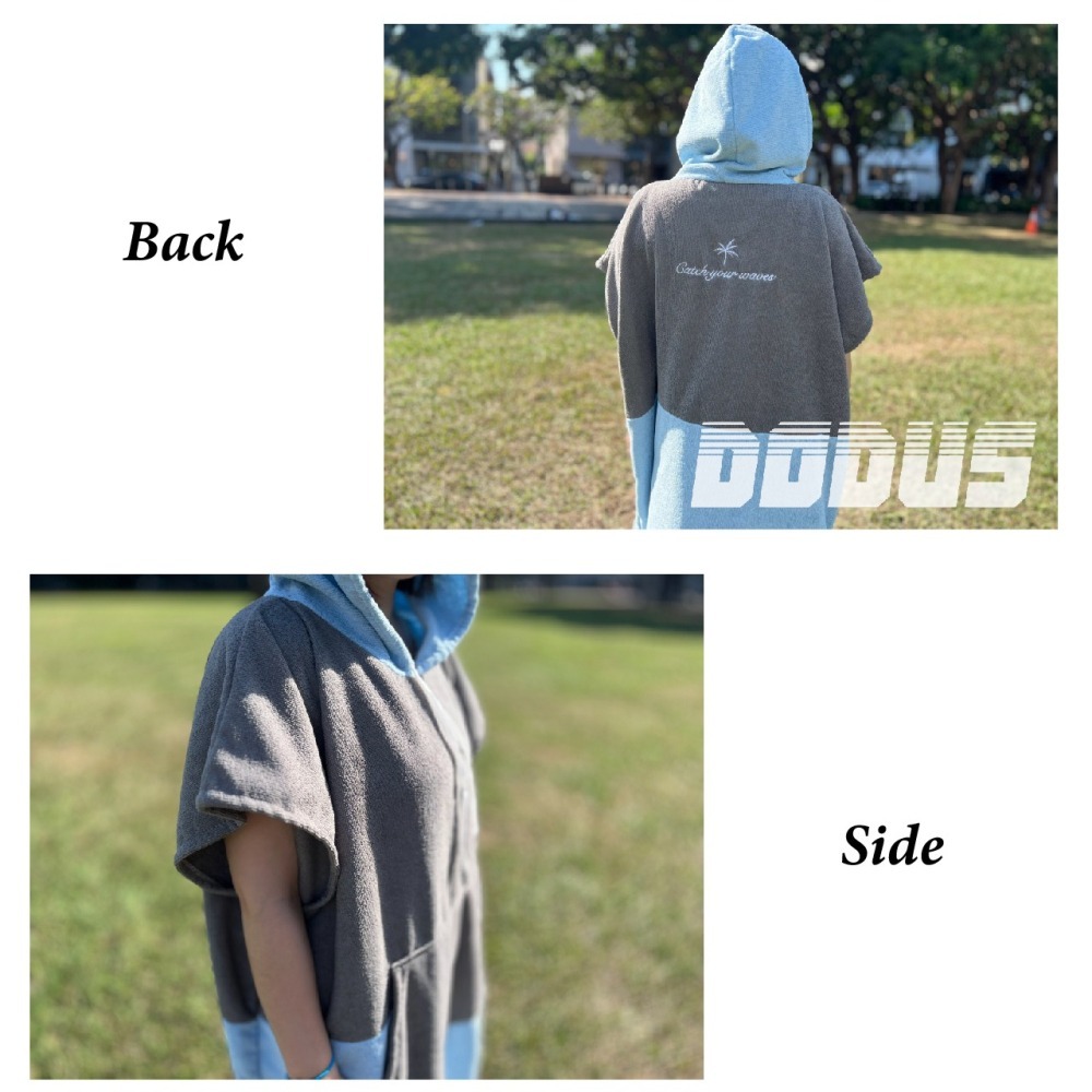 新上市 獨立品牌 Dodus 重磅保暖系列 毛巾衣 衝浪毛巾衣 潛水毛巾衣-細節圖3