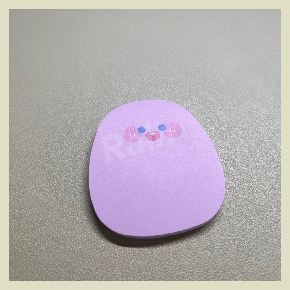 ♡rain迷你小舖♡現貨 快速出貨 可愛表情便利貼 呆萌表情 手帳便簽 學習便利貼 記事 有黏性-規格圖1
