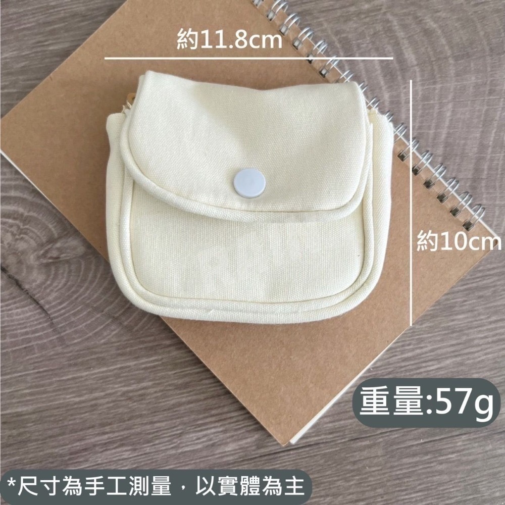 ♡rain迷你小舖♡現貨 快速出貨 口袋零錢包 可愛造型 棉布包 收納外出包 補妝包 大空間 化妝包 小包包 攜帶方便-細節圖2
