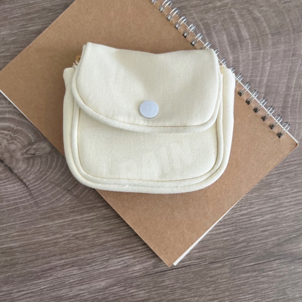 ♡rain迷你小舖♡現貨 快速出貨 口袋零錢包 可愛造型 棉布包 收納外出包 補妝包 大空間 化妝包 小包包 攜帶方便-規格圖8