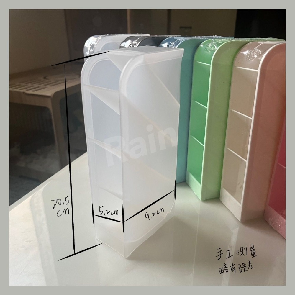 ♡rain迷你小舖♡現貨 快速出貨  斜插式筆筒 多色 多功能 收納 桌上收納 斜插 收納架 ins風-細節圖2
