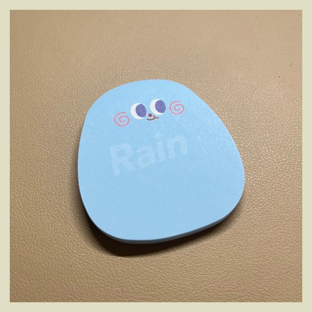 ♡rain迷你小舖♡現貨 快速出貨 可愛表情便利貼 呆萌表情 手帳便簽 學習便利貼 記事 有黏性-細節圖4