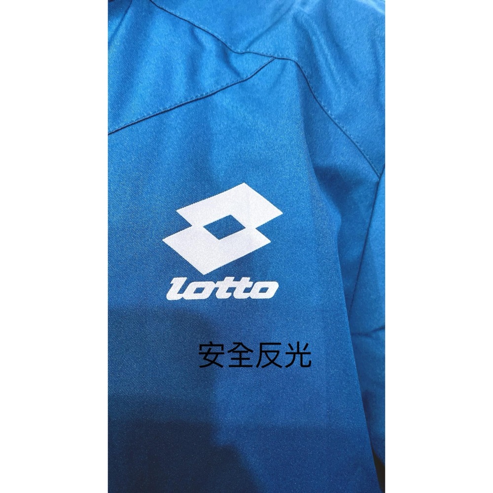 金英鞋坊2館 義大利第一品牌-LOTTO 男款連帽多袋設計風衣外套(有加大尺寸)  3196-琉璃藍 超低直購價490元-細節圖8