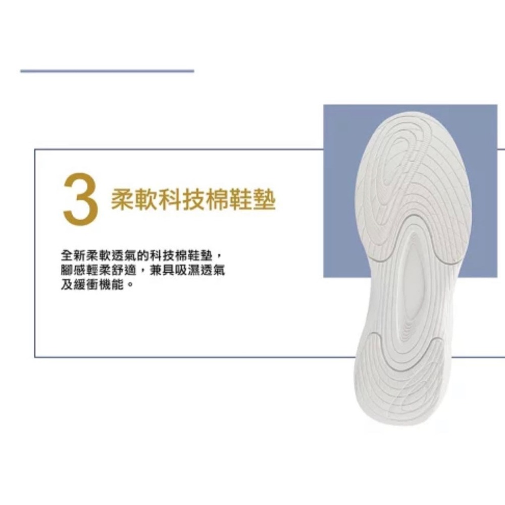 金英鞋坊2館 LOTTO樂得-義大利第一品牌 男款氫雷 LITE210 輕量跑鞋 6059-白 超低直購價690元-細節圖4