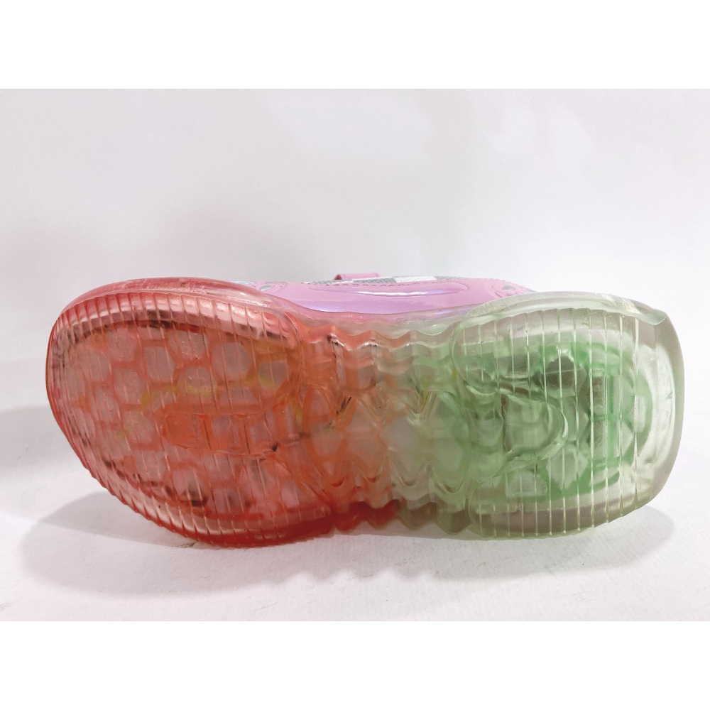 金英鞋坊2館  FILA 女童 抗菌防臭霓虹電燈機能運動鞋(康特杯) 7-J453W-153-粉 超低直購價750元-細節圖6