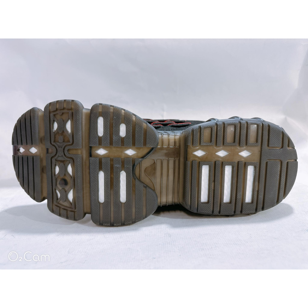 金英鞋坊2館 JIMMY POLO 男款潮流飛織全氣墊輕跑鞋 68107-紅 全新超低直購價390元-細節圖6