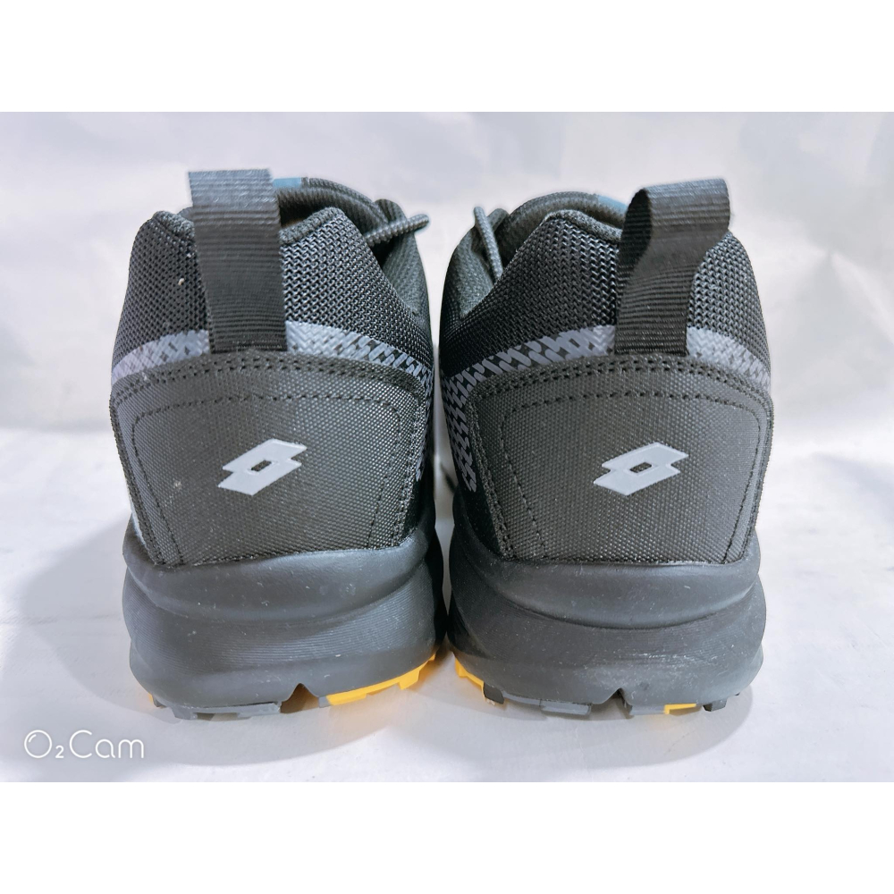 金英鞋坊2館  LOTTO樂得 男款山貓Bobcat 防潑水戶外鞋 越野曼討鞋  6220-黑 超低直購價790元-細節圖6