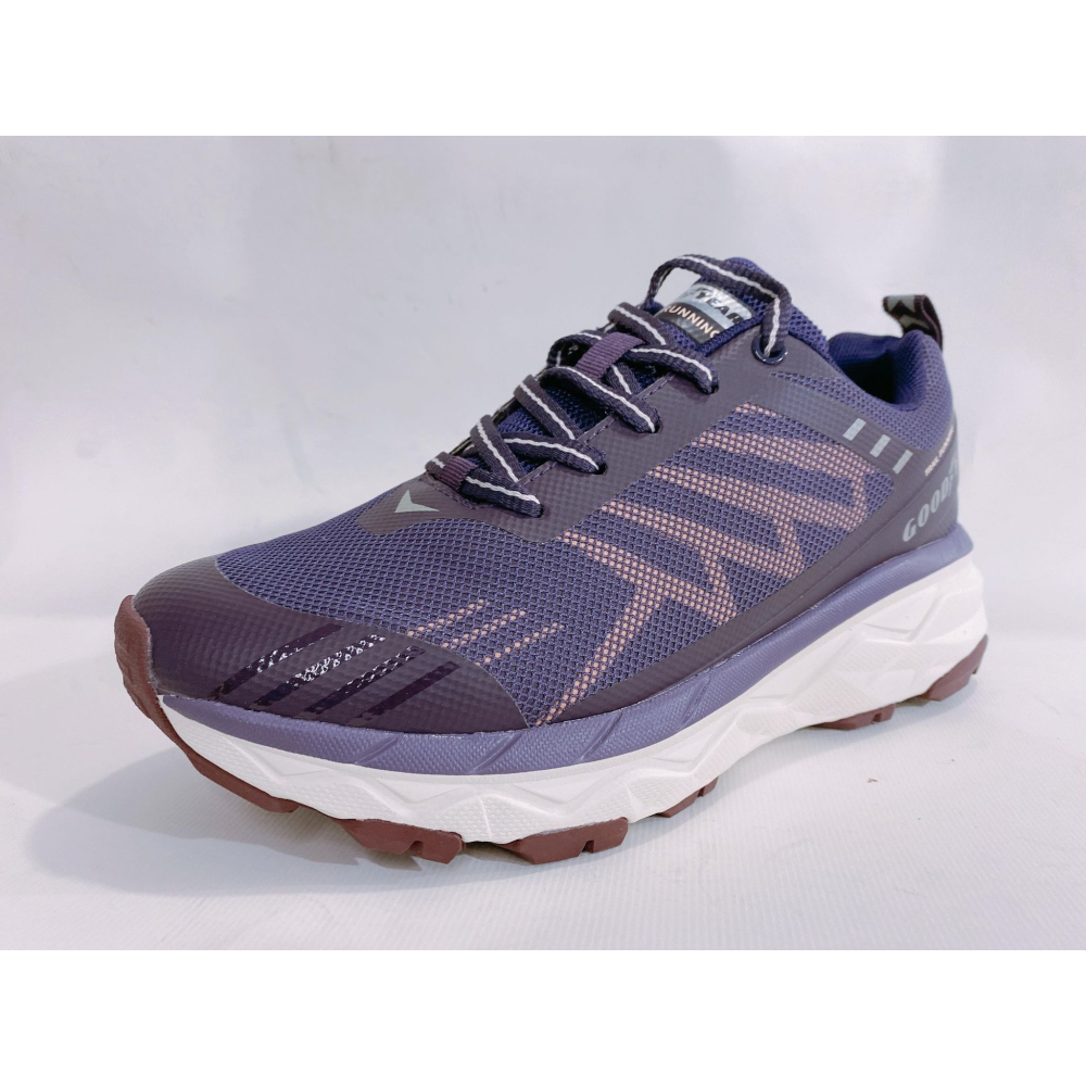 金英鞋坊2館 GOODYEAR固特異 女鞋 Q彈緩震系列 動能緩震慢跑鞋 12857-紫紅 超低直購價690元-細節圖3