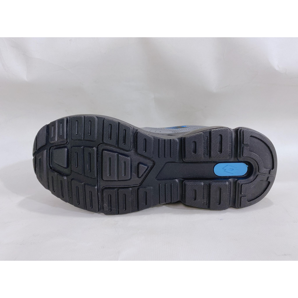 金英鞋坊2館 LOTTO樂得 男鞋 AERO 350 氣墊避震慢跑鞋 乳膠鞋墊 6708-灰/黑 超低直購價790元-細節圖6