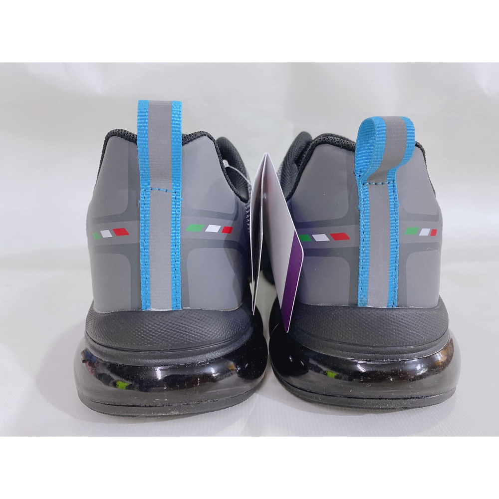 金英鞋坊2館 LOTTO樂得 男鞋 AERO 350 氣墊避震慢跑鞋 乳膠鞋墊 6708-灰/黑 超低直購價790元-細節圖7