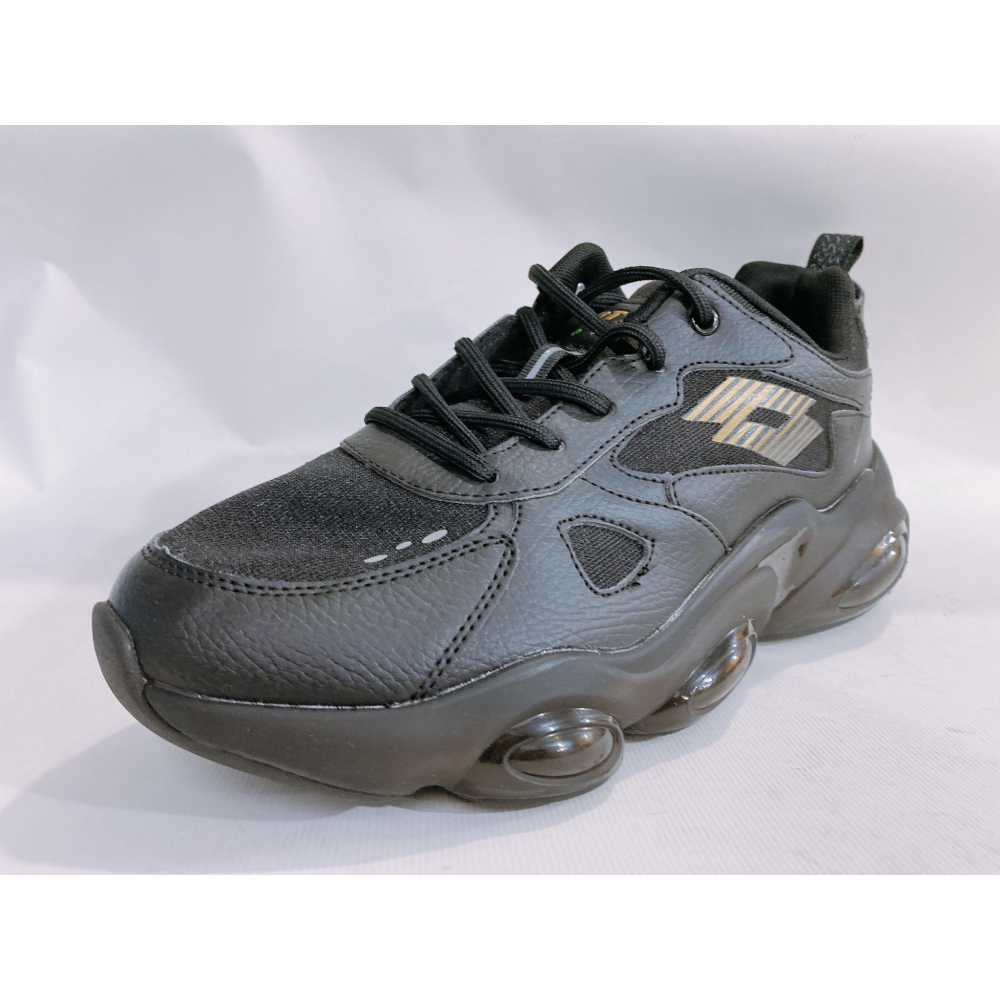 金英鞋坊2館 LOTTO樂得-義大利第一品牌 鞋 男款黑侍氣墊籃球運動鞋 6590-黑 超低直購價690元-細節圖3