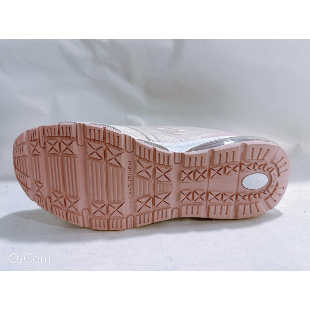 金英鞋坊2館 LOTTO樂得 女鞋 AERO elite 頂級避震 氣墊 慢跑運動鞋 7041-米粉 超低直購價590元-細節圖6