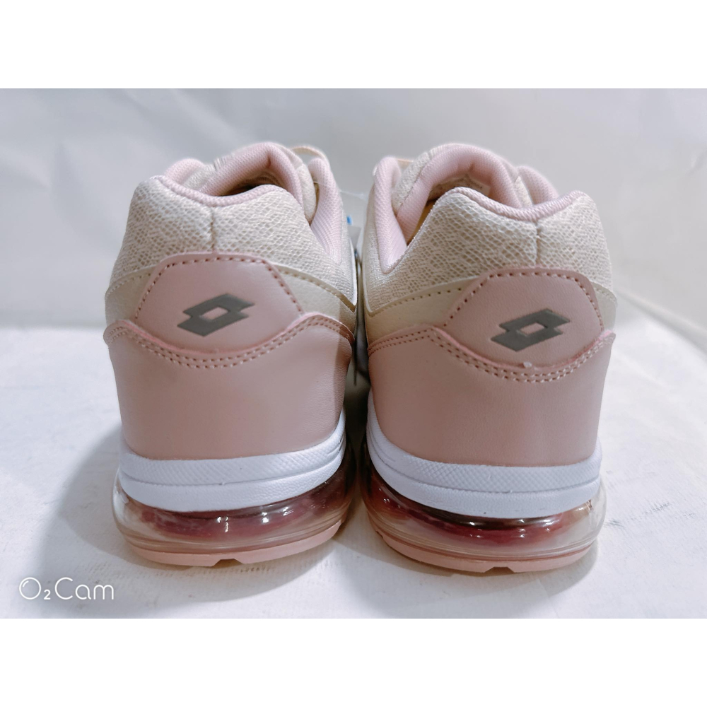 金英鞋坊2館 LOTTO樂得 女鞋 AERO elite 頂級避震 氣墊 慢跑運動鞋 7041-米粉 超低直購價590元-細節圖7