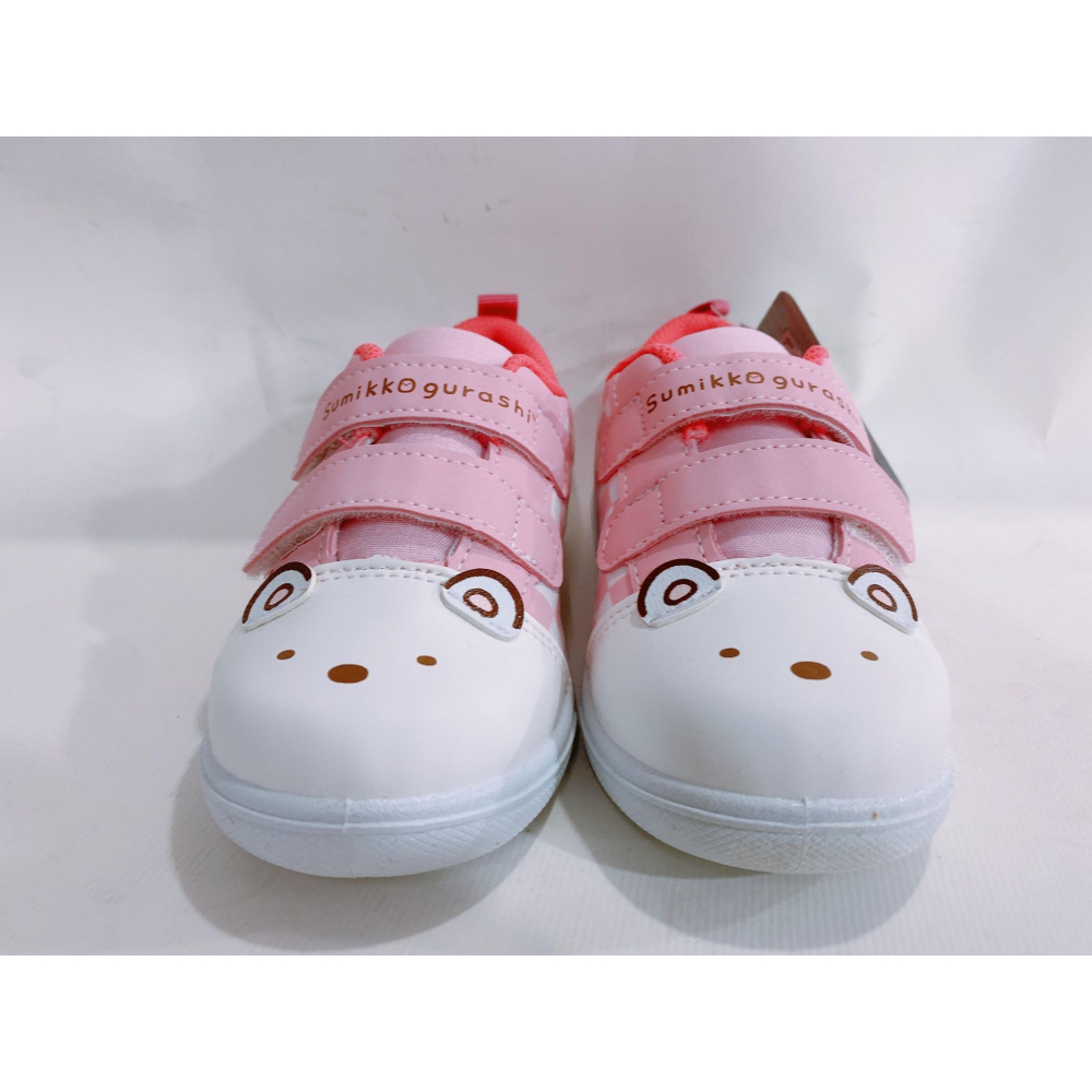 金英鞋坊2館  角落生物兒童造型休閒運動鞋(可當室內鞋) 19213-粉 台灣製造 超低直購價290元-細節圖4