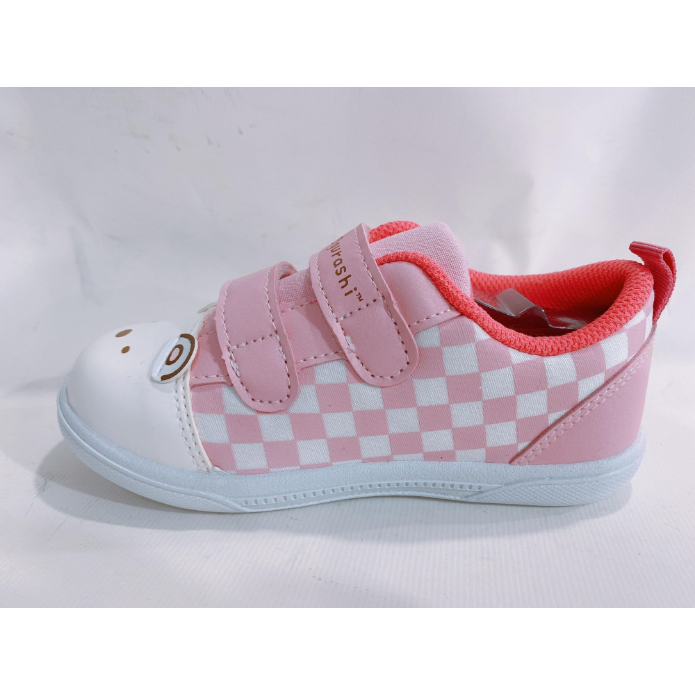 金英鞋坊2館  角落生物兒童造型休閒運動鞋(可當室內鞋) 19213-粉 台灣製造 超低直購價290元-細節圖5