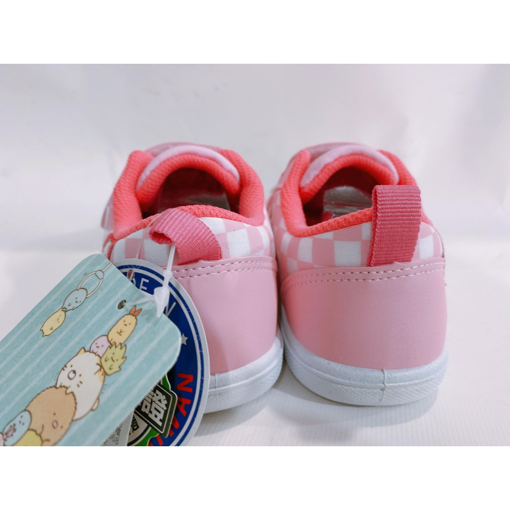 金英鞋坊2館  角落生物兒童造型休閒運動鞋(可當室內鞋) 19213-粉 台灣製造 超低直購價290元-細節圖7