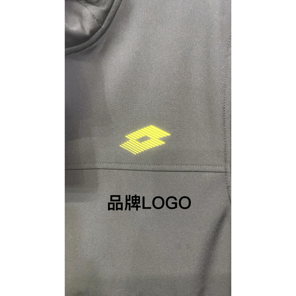 金英鞋坊2館  義大利第一品牌-LOTTO樂得男保暖透濕透氣軟殼外套 1050-經典黑 特價890元-細節圖5