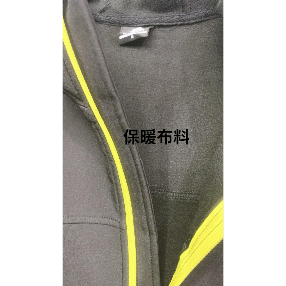 金英鞋坊2館  義大利第一品牌-LOTTO樂得男保暖透濕透氣軟殼外套 1050-經典黑 特價890元-細節圖7