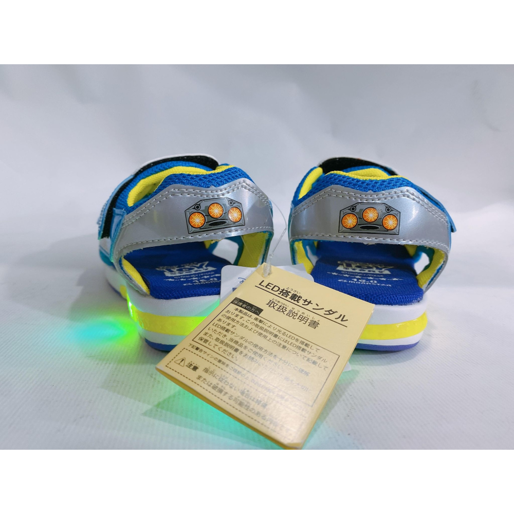 金英鞋坊2館 Moonstar月星 玩具總動員 聯名鞋款 男童電燈運動涼鞋 12765-藍 超低直購價490元-細節圖6