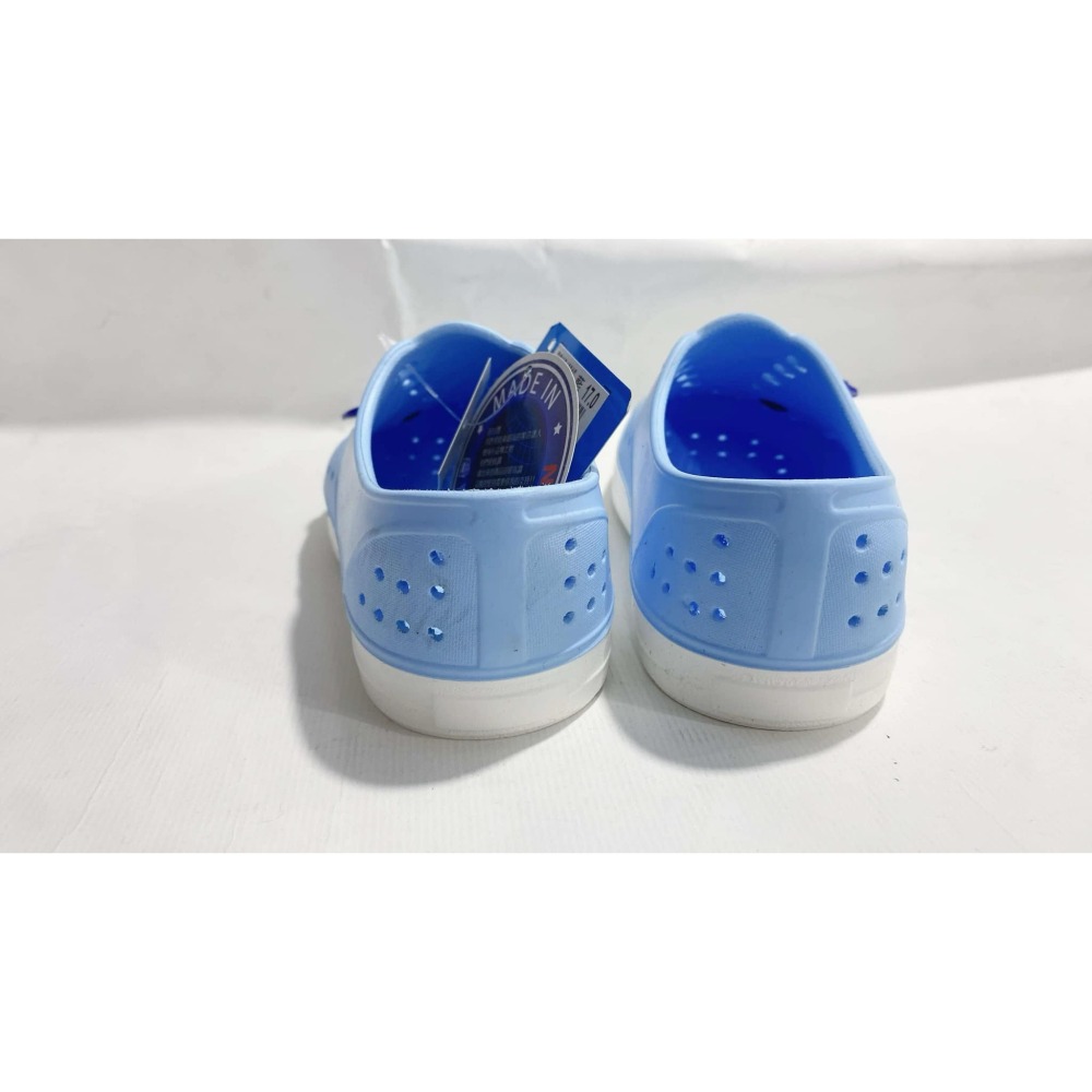 金英鞋坊2館 POLI 救援小英雄  童款防水 輕量 洞洞鞋 晴雨鞋 10616-藍 台灣製造 超低直購價190元 全新-細節圖7