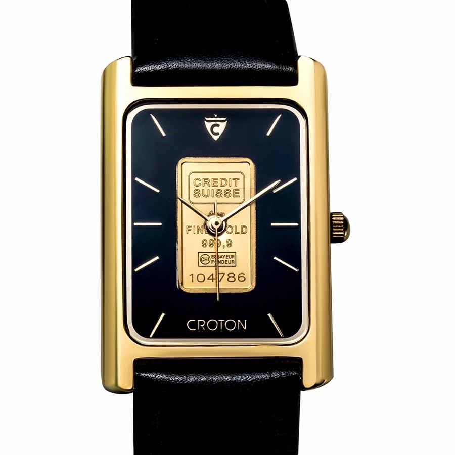 Credit Suisse 瑞士金條男士腕錶-規格圖1