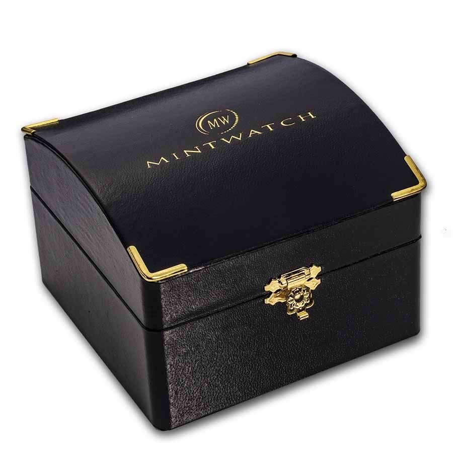 瑞士 PAMP 金條錶面紳士腕錶-規格圖2