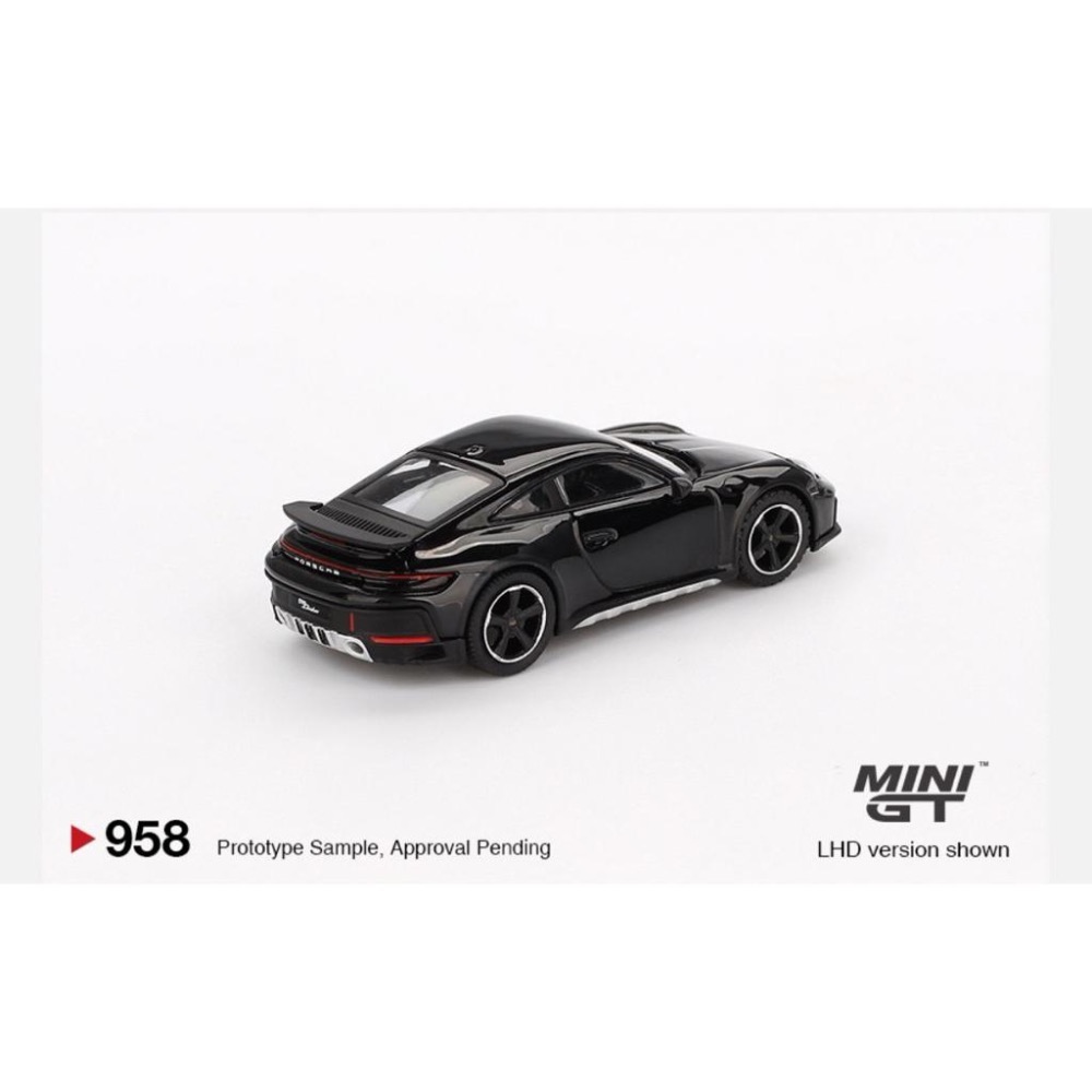 維克玩具 MINI GT 958 Porsche 911 Dakar Black-細節圖2