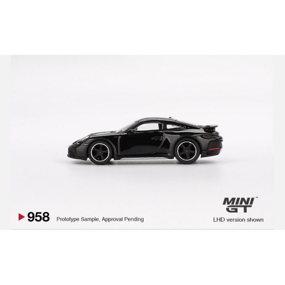 維克玩具 MINI GT 958 Porsche 911 Dakar Black-細節圖3