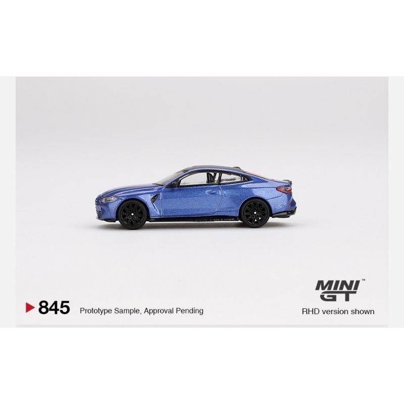 維克玩具 MINI GT 845 BMW M4 Competition (G82) Portimao Blue-細節圖3