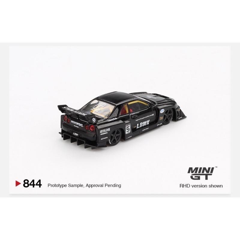 維克玩具 MINI GT 844 Nissan LB-ER34 Super Silhouette Skyline-細節圖2