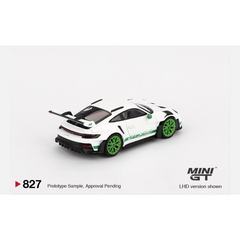 維克玩具 MINI GT 827 Porsche 911 (992) GT3RS TributetoCarrera RS-細節圖2