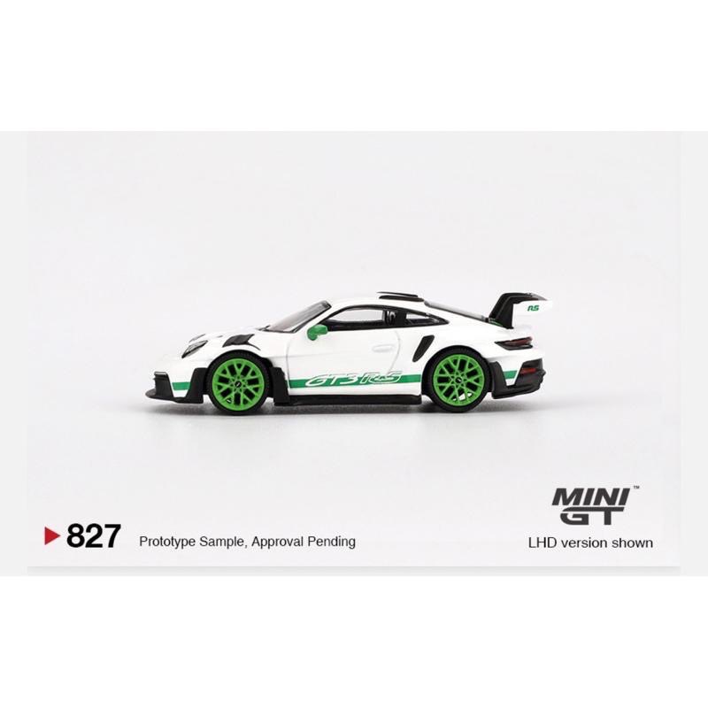 維克玩具 MINI GT 827 Porsche 911 (992) GT3RS TributetoCarrera RS-細節圖3