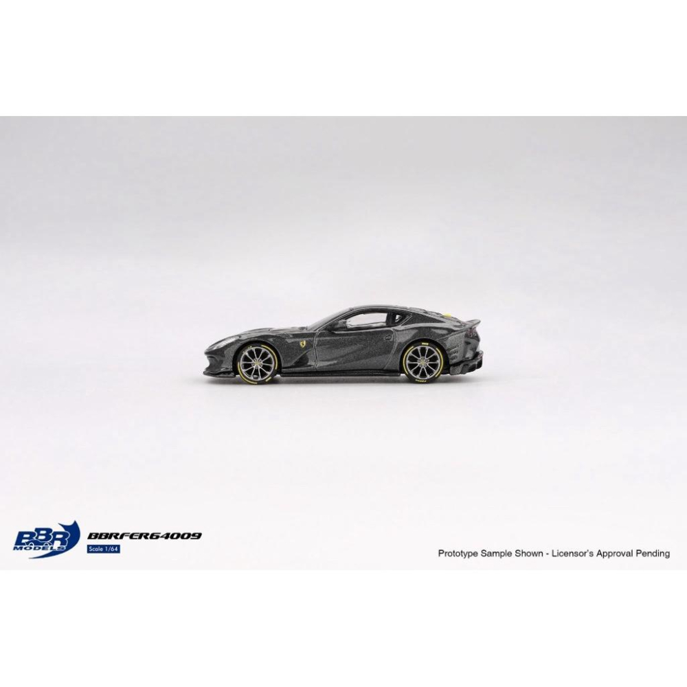 維克玩具 BBRFER64009 Ferrari 812 Competizione Grigio-細節圖2