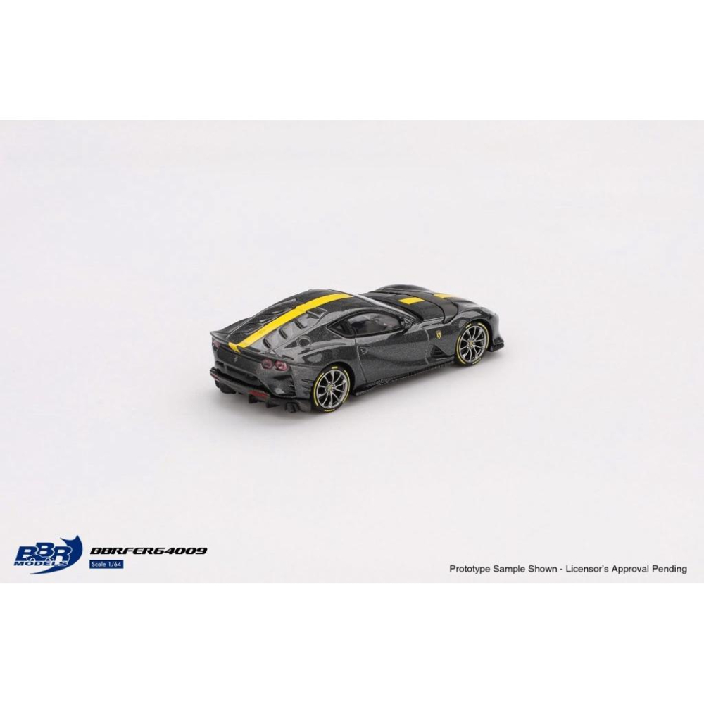維克玩具 BBRFER64009 Ferrari 812 Competizione Grigio-細節圖3