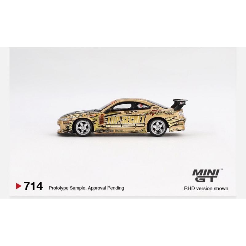 維克玩具 MINI GT 714 吊卡 Nissan Silvia (S15) Top Secret D1GP-細節圖3