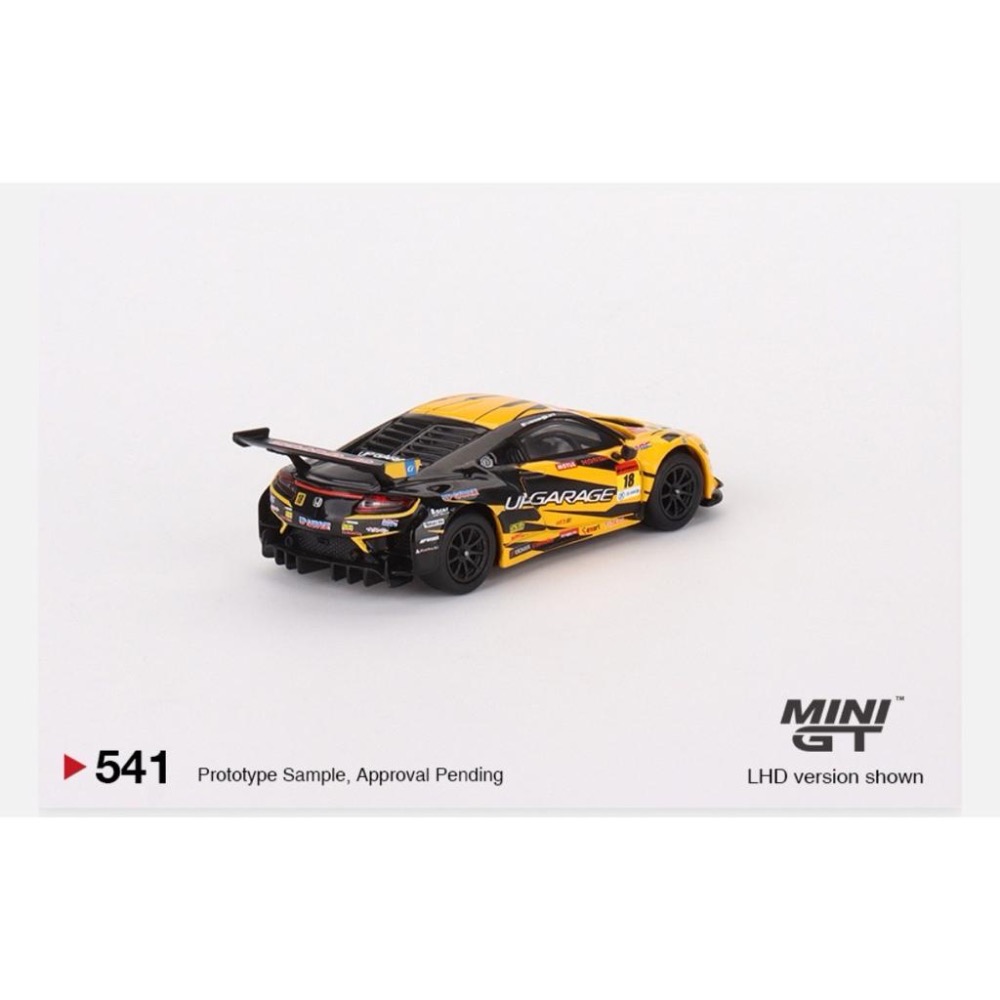 維克玩具MINI GT 541 日本限定Super GT吊卡Honda NSX GT3 EVO22 #18