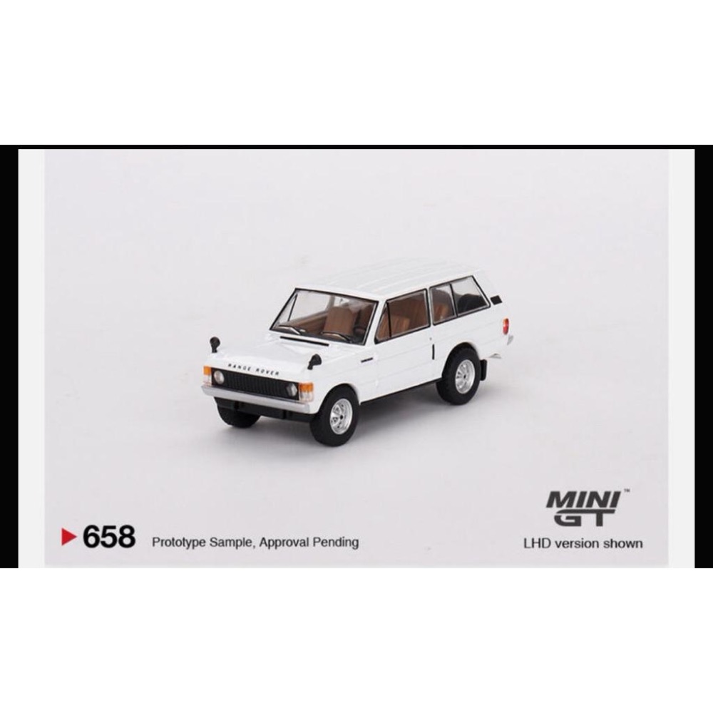 維克玩具 MINI GT 658 Range Rover Davos White-細節圖2