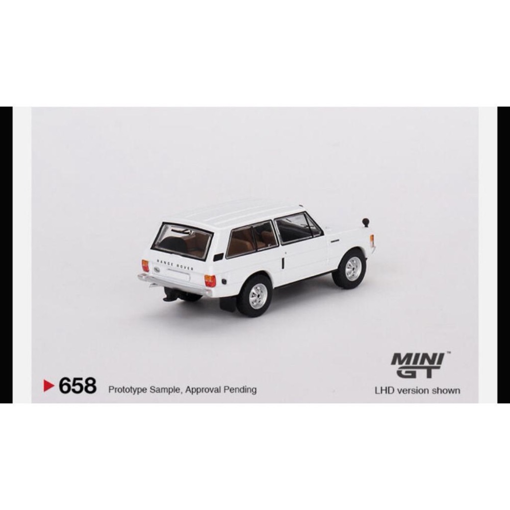 維克玩具 MINI GT 658 Range Rover Davos White-細節圖3
