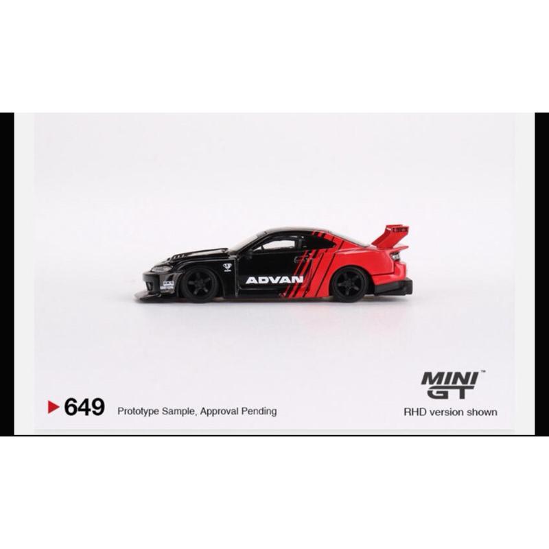 維克玩具 MINI GT 649 Nissan LB-Super Silhouette S15 SILVIA ADVAN-細節圖4