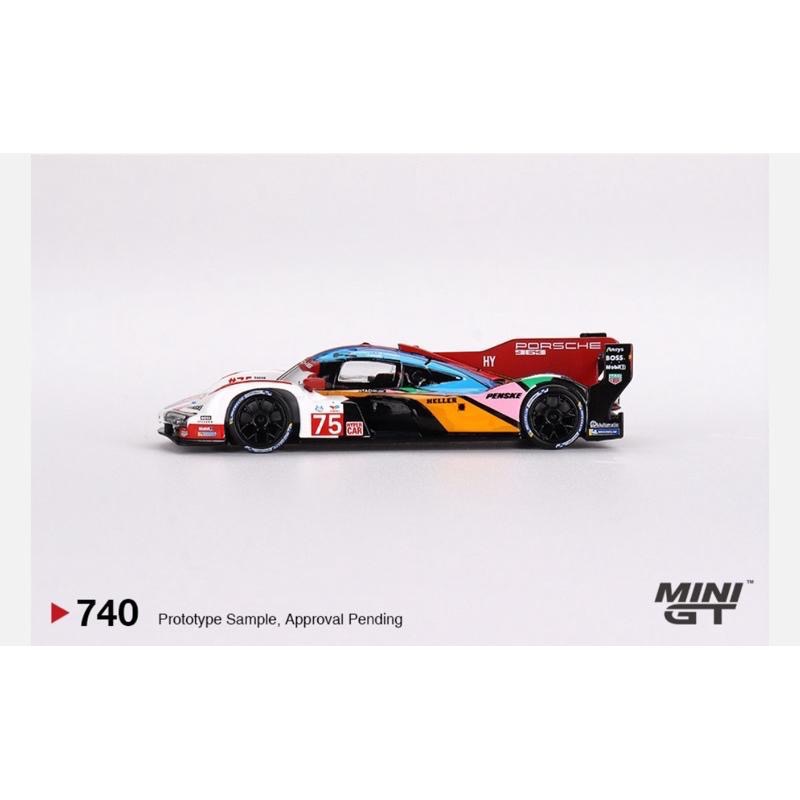 維克玩具 MINI GT 740 Penske Porsche 963 #75 24H Le Mans 2023-細節圖3