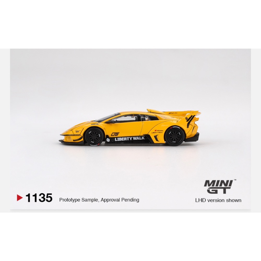 維克玩具 MINI GT 1135 Lamborghini LB-Silhouette Murcielago GTEVO-細節圖3
