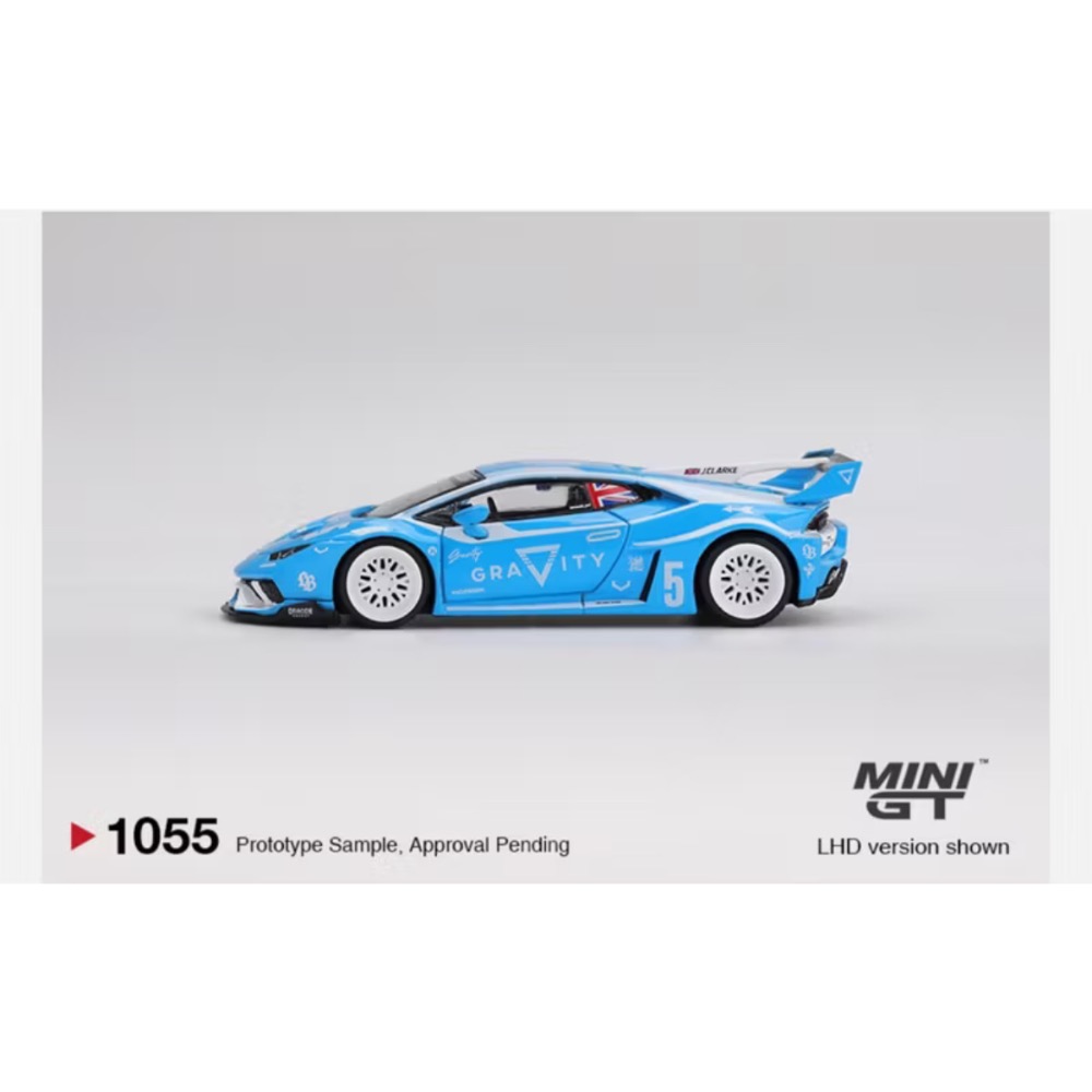 維克玩具 MINI GT 1055 LB* WORKS Lamborghini Huracán GT GRAVITY-細節圖3