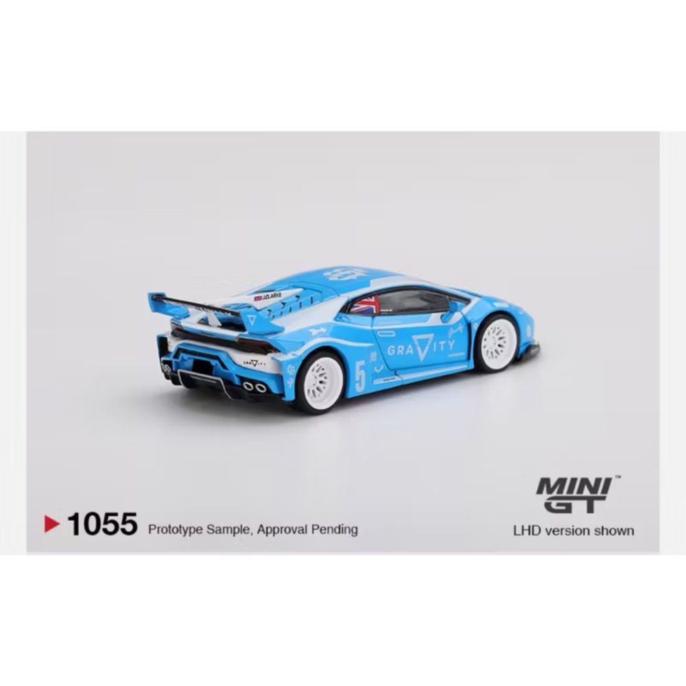 維克玩具 MINI GT 1055 LB* WORKS Lamborghini Huracán GT GRAVITY-細節圖2