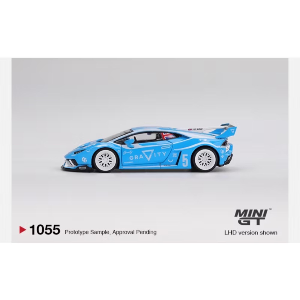 維克玩具 MINI GT 1055 LB* WORKS Lamborghini Huracán GT GRAVITY-細節圖3