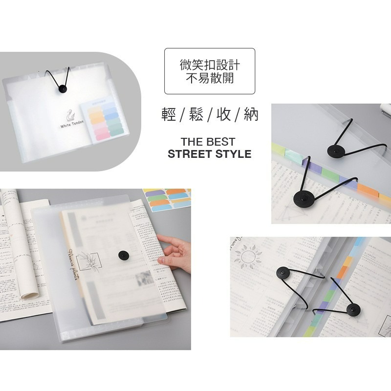 風琴文件夾 風琴夾 風琴包 資料夾 文件夾 A4 12格 文件分類 收納夾 a4文件夾 多層收納袋-細節圖5