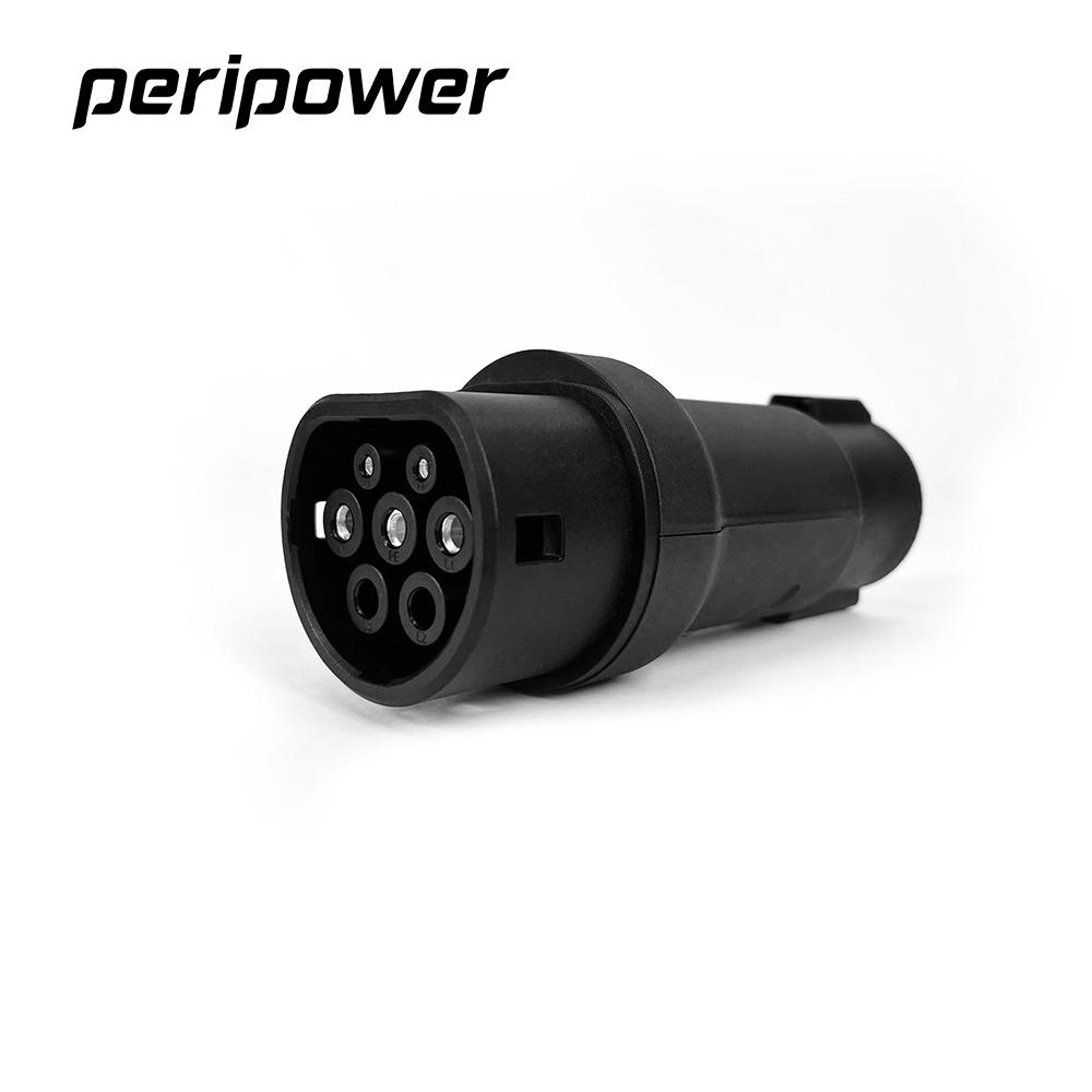 【peripower】TT-01 Tesla 系列-J1772 to CCS2-AC (TYPE2) 轉接頭-細節圖2