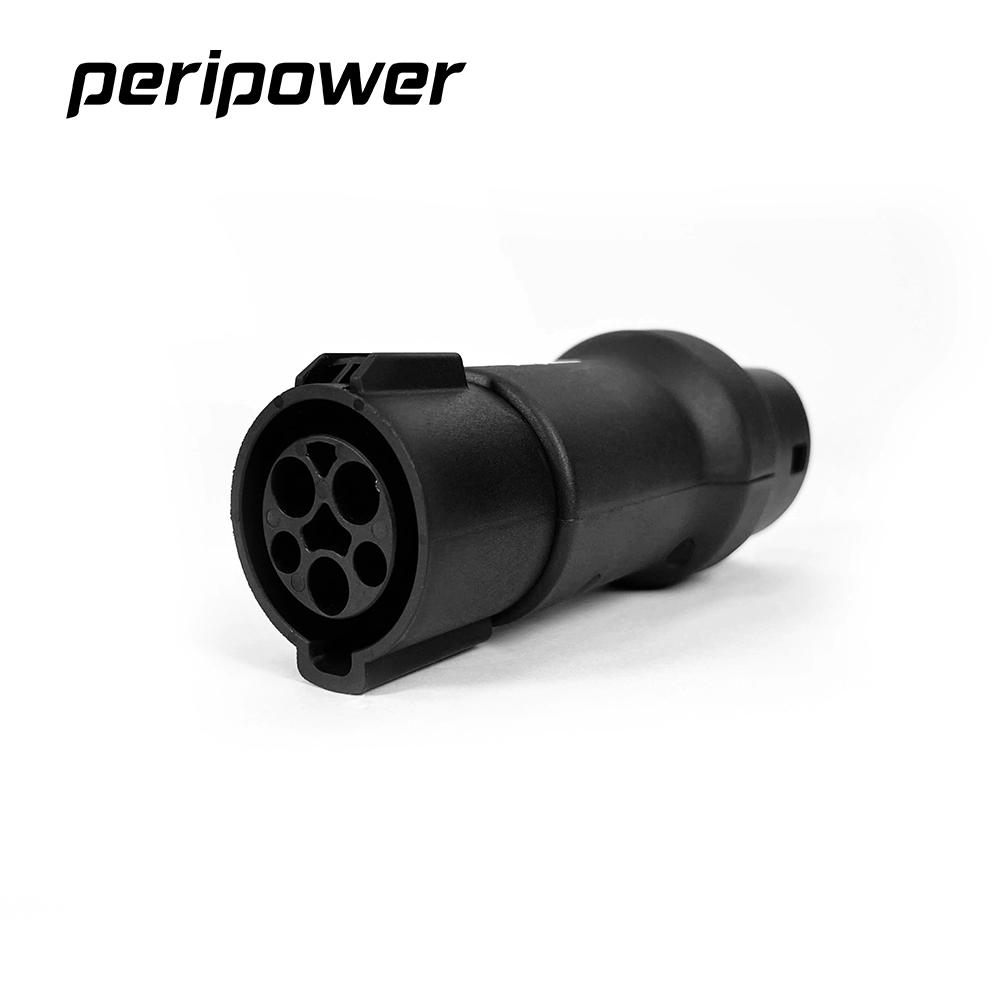 【peripower】TT-01 Tesla 系列-J1772 to CCS2-AC (TYPE2) 轉接頭-細節圖3