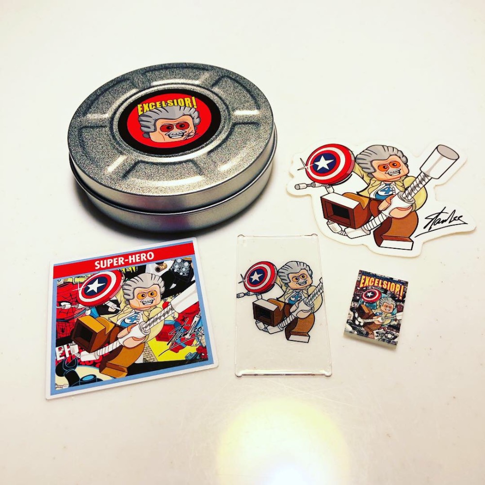 LEGO Moc EclipseGRAFX Stan Lee（限量）-細節圖2